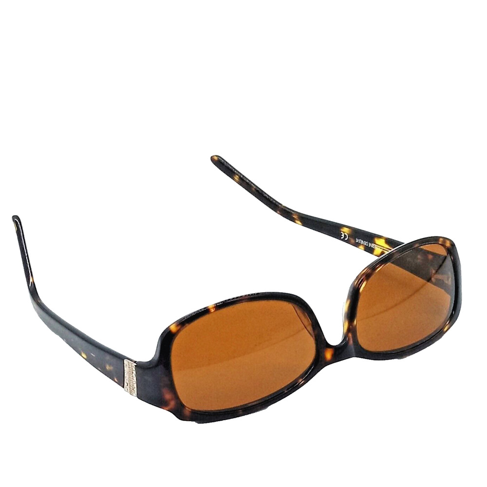 Vintage Catherine Deneuve Sunglasses Tortoise Shell Frame Brown Lens Retro